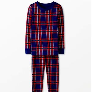 EUC • Hanna jams • Navy plaid